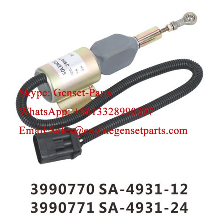 Cummins 3990770 Stop Solenoid Genuine Cummins 3990770 Engine Stop Solenoid