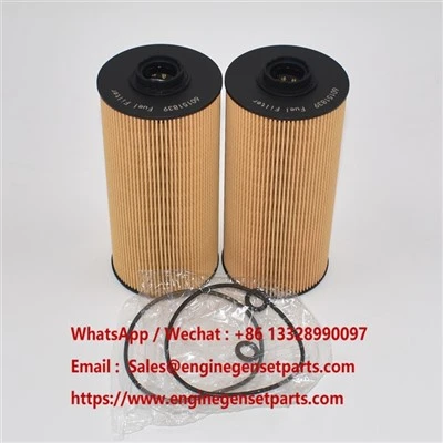 60151839 Aftermarket Fuel Filter Replacement For Sany Hitachi Excavators