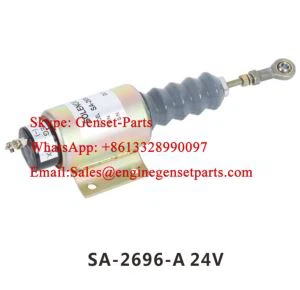 SA-2696-A 24V Engine Fuel Shut Off Stop Solenoid Valve